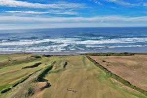 Sheep Ranch 1st Green Aerial